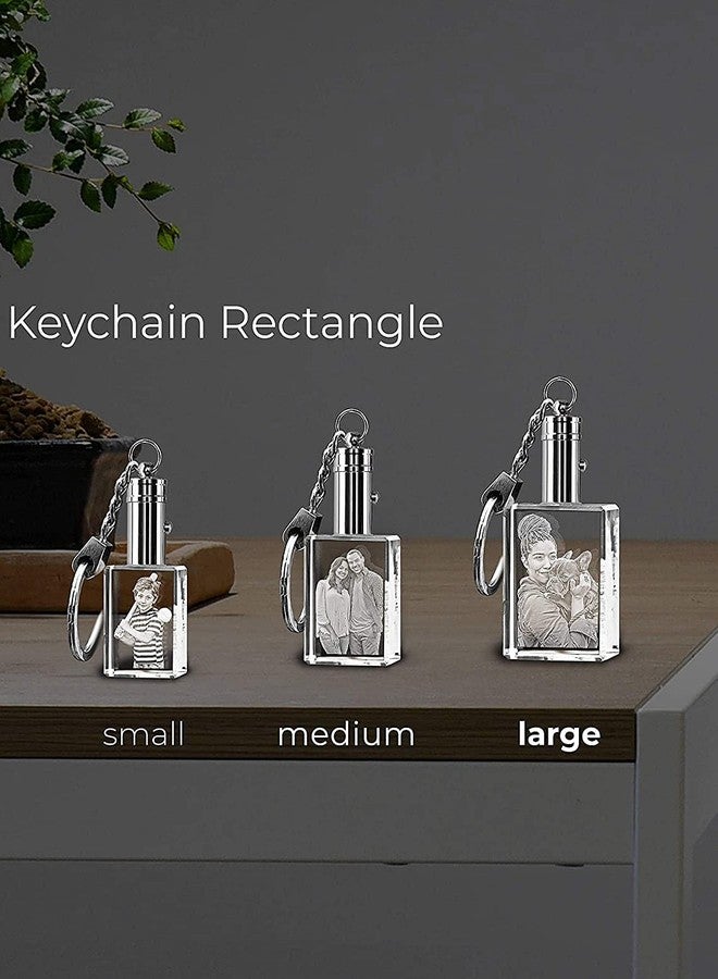 ArtPix 3D سلسلة مفاتيح ArtPix ثلاثية الأبعاد فاخرة من الكريستال، صورة مخصصة للزوجة، النساء، الرجال - Image 4